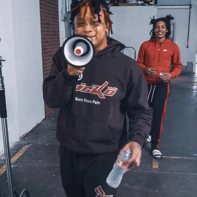 Trippie Redd at Knows Studios